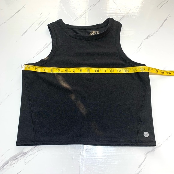 Jill Women’s Black Cropped Tank Top Size Medium - Picture 7 of 8